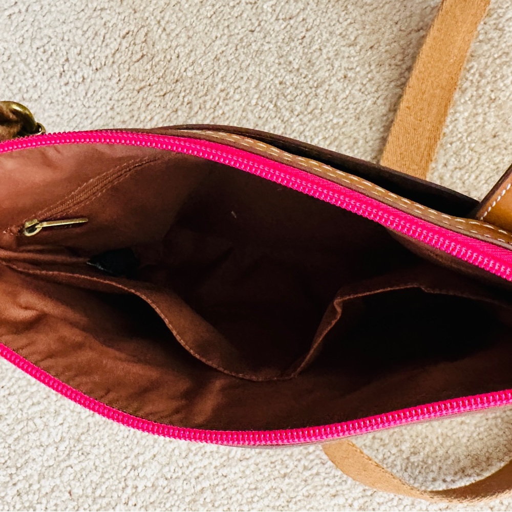 Fossil Saddle Bag Cross Body Purse - Picture 5 of 7